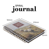 The Lord Will Guide You Always Hardcover Wirebound Journal