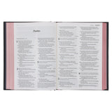 NLT Black Hardcover Bible Large Print
