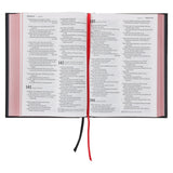 NLT Black Hardcover Bible Large Print