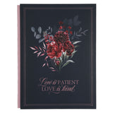 Love Is Patient Love Is Kind A4 Quarter-Bound Hardcover Journal