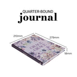 Grace upon Grace A4 Quarter-Bound Hardcover Journal