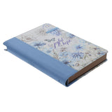 Be Joyful in Hope Faux Leather Journal with Elastic Closure and Pen Holder