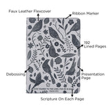 Give Thanks to the Lord for He Is Good Faux Leather Creative Journal