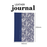 He Restores My Soul Genuine Leather Hardcover Journal