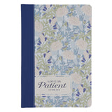 Love Is Patient Hardcover Journal with Genuine Leather Spine