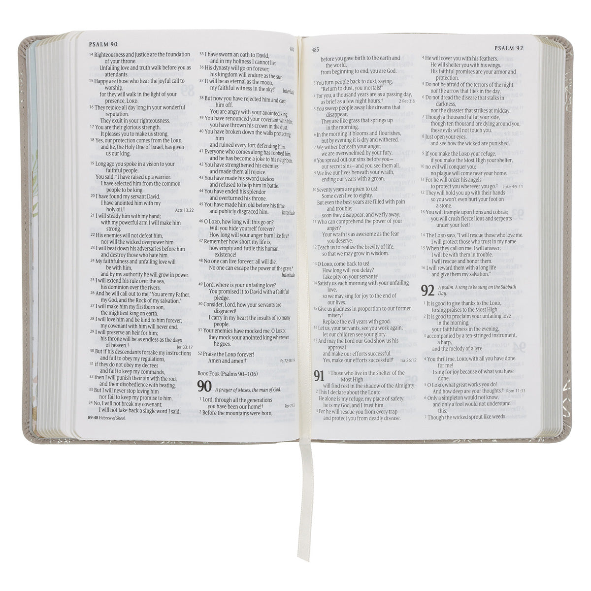 NLT Tiger Flexcover Faux Leather Baby's First Bible