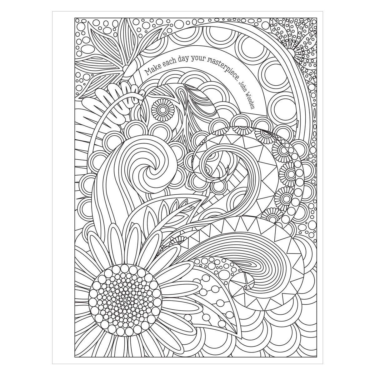 Positive Mind, Positive Vibes Coloring Book (Paperback)