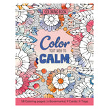 Color Your Way to Calm Coloring Book (Paperback)