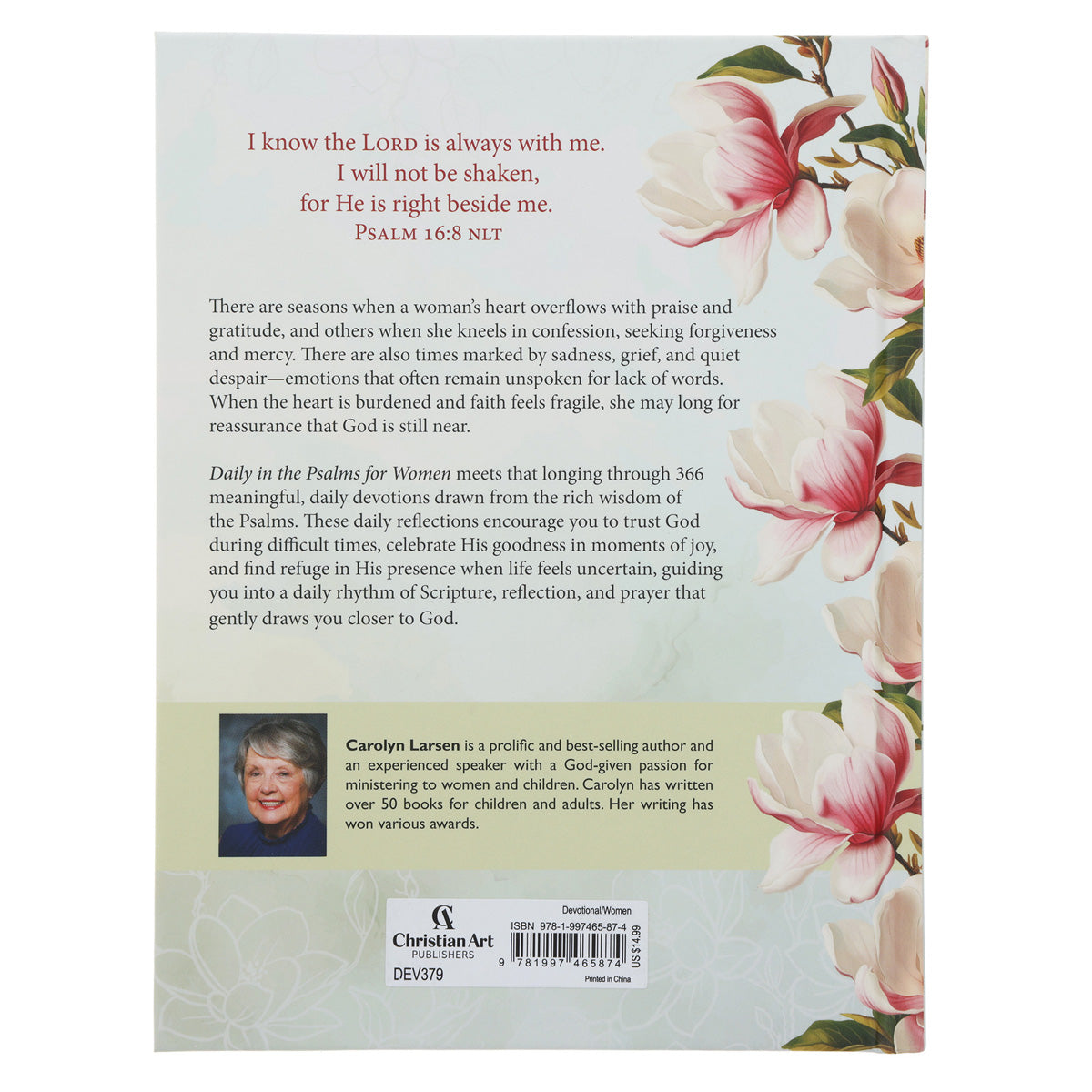 Daily in the Psalms for Women: A 366-Day Devotional (Hardcover)