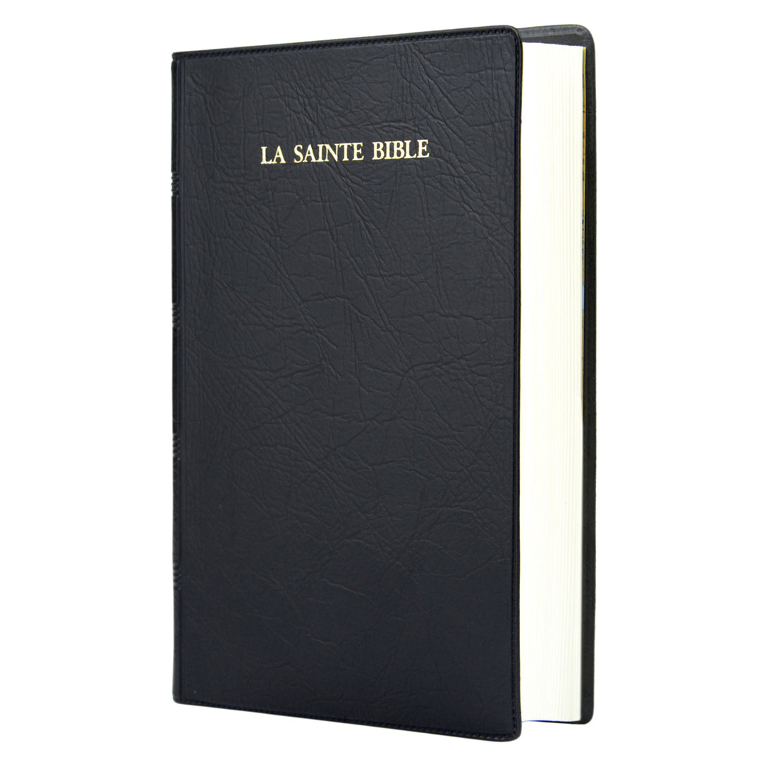 LSG Louis Segond Black PVC French Bible