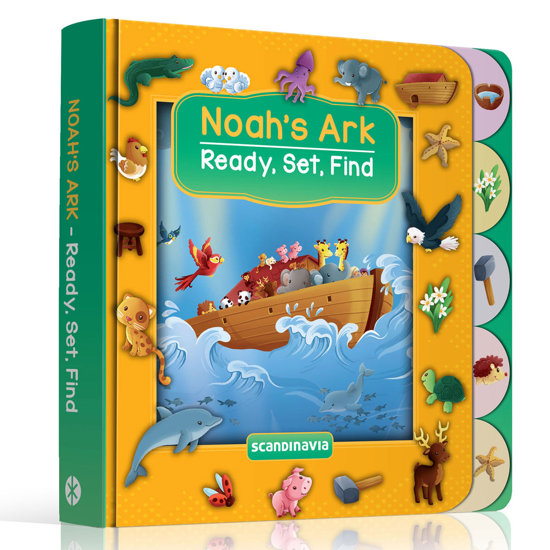 Noah's Ark - Ready, Set, Find (Board Book)