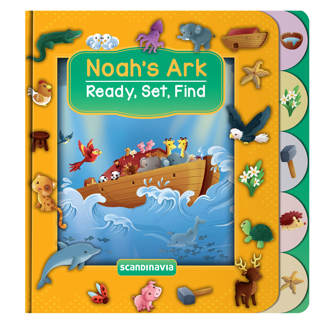 Noah's Ark - Ready, Set, Find (Board Book)