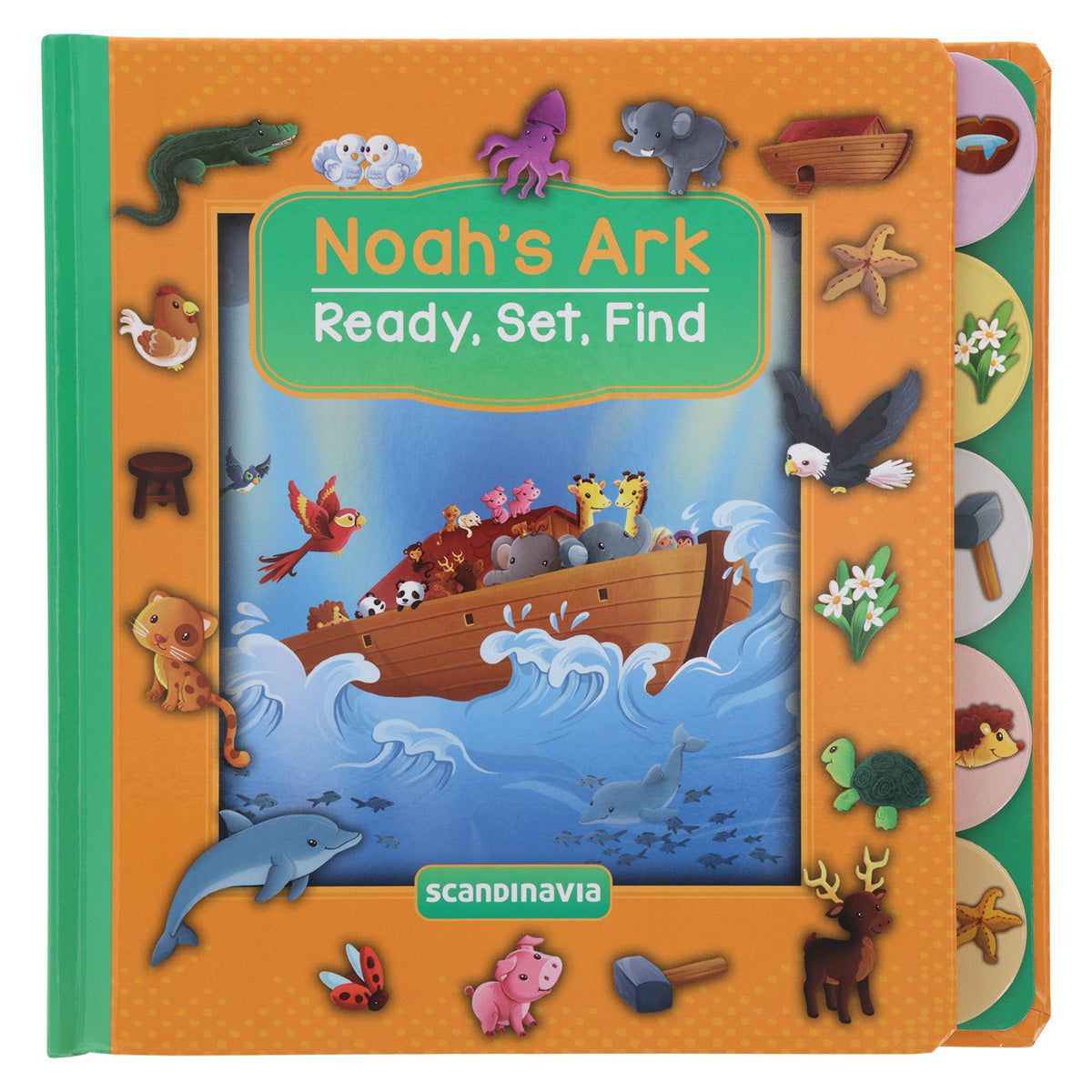 Noah's Ark - Ready, Set, Find (Board Book)