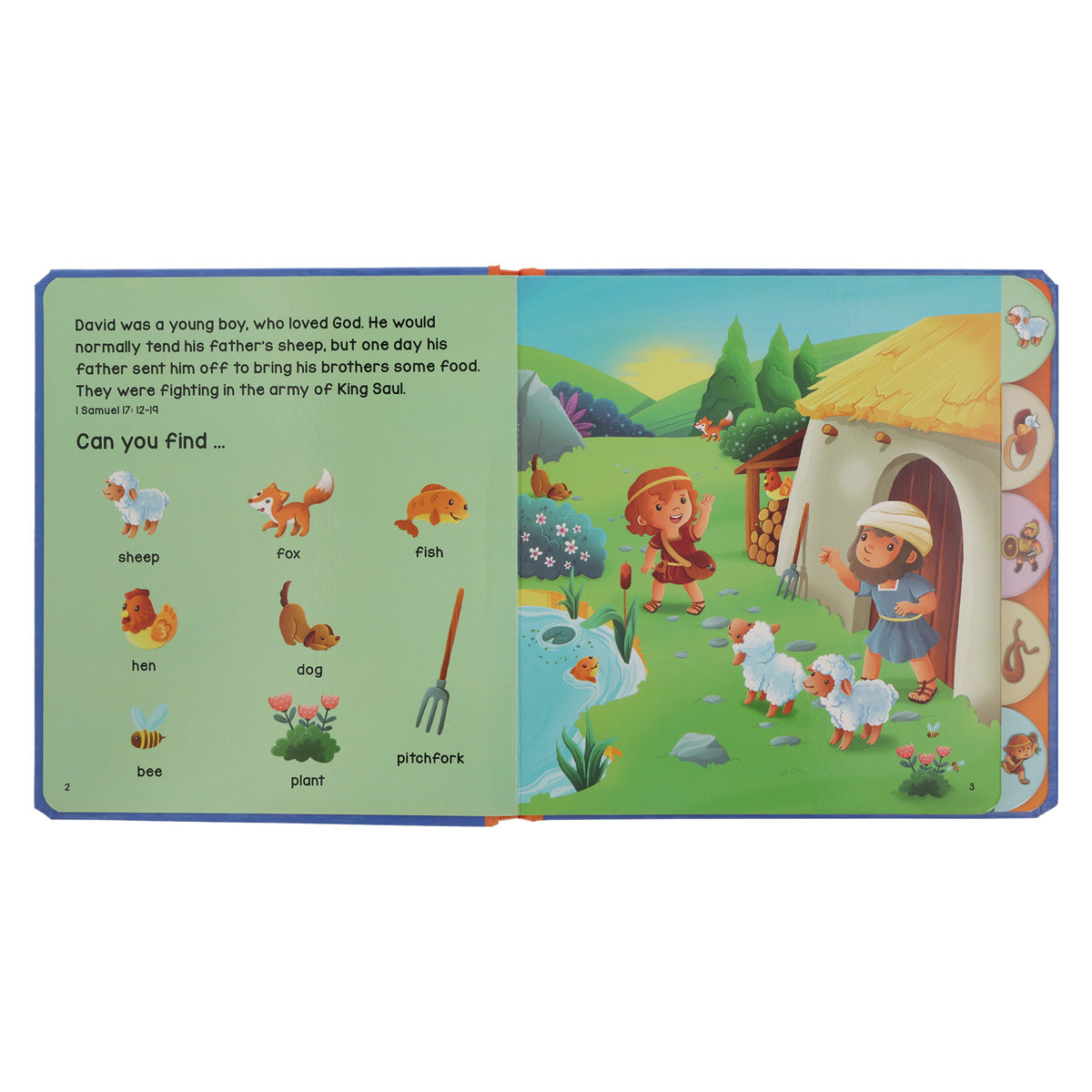 David & Goliath - Ready, Set, Find (Board Book)