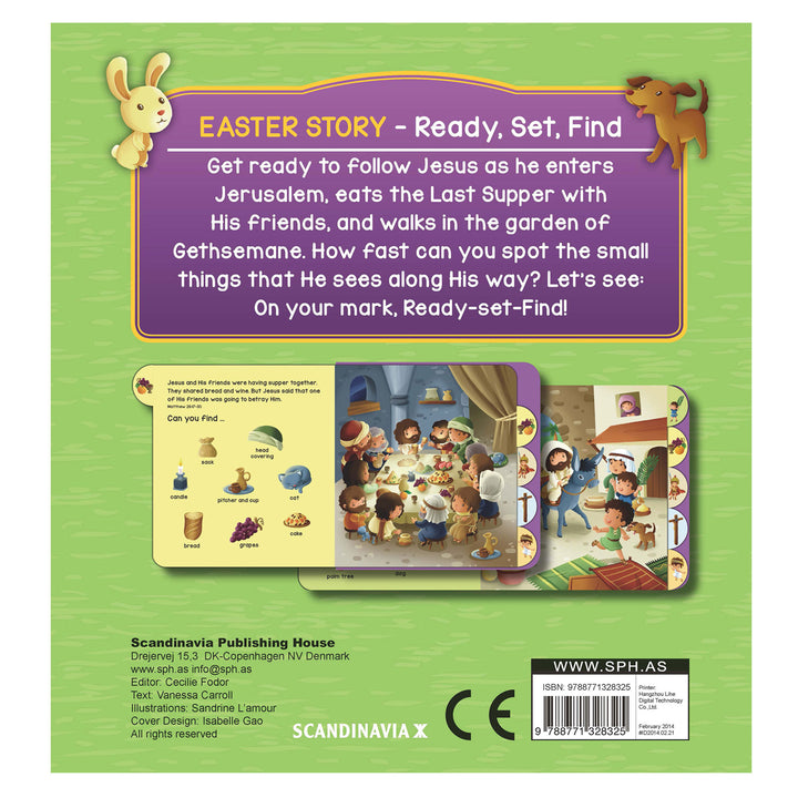 Easter Story - Ready, Set, Find (Board Book)