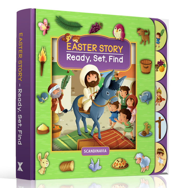 Easter Story - Ready, Set, Find (Board Book)