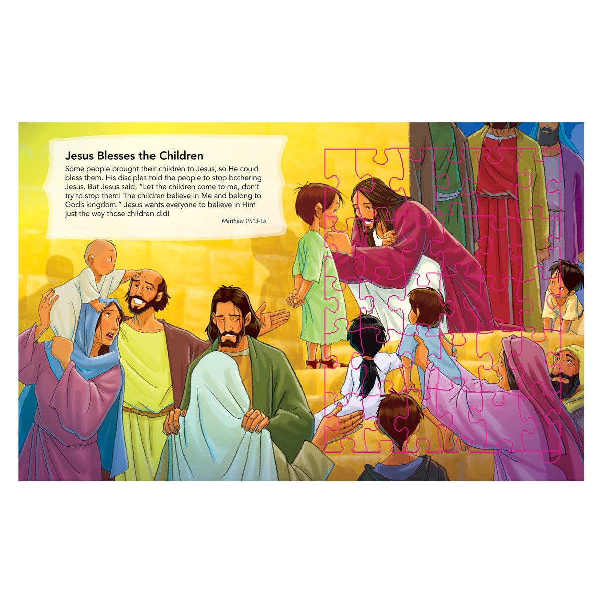 Kids' Jesus Puzzle Bible - Kids Puzzle Bibles (Hardcover)