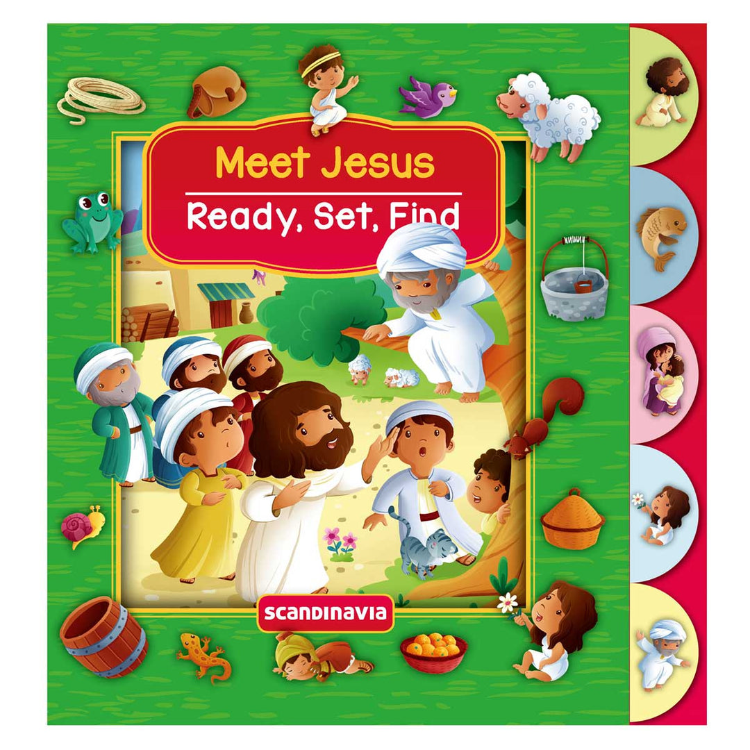 Meet Jesus - Ready, Set, Find (Board Book)