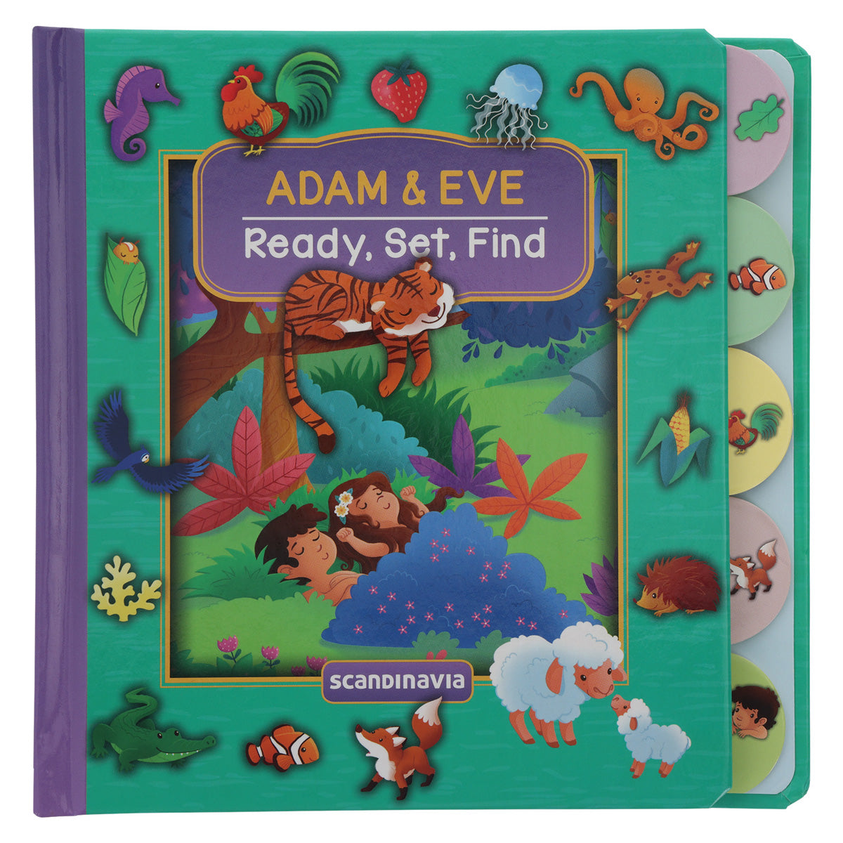 Adam & Eve - Ready, Set, Find (Board Book)