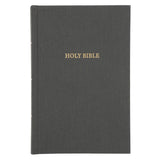 CSB Charcoal Hardcover Grace Dyslexia Friendly Bible Large Print