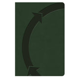 CSB Olive Imitation Leather Daily Disciples Bible Large Print