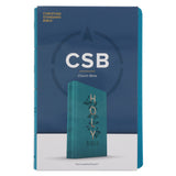 CSB Teal Imitation Leather Standard Bible