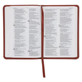 CSB Brown Imitation Leather Value Edition Compact Bible