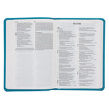 CSB Teal Imitation Leather Value Edition Compact Bible