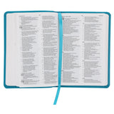CSB Teal Imitation Leather Value Edition Compact Bible