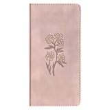 NLT Blush Pink Flowers Imitation Leather Filament Pocket Thinline Bible Red Letter