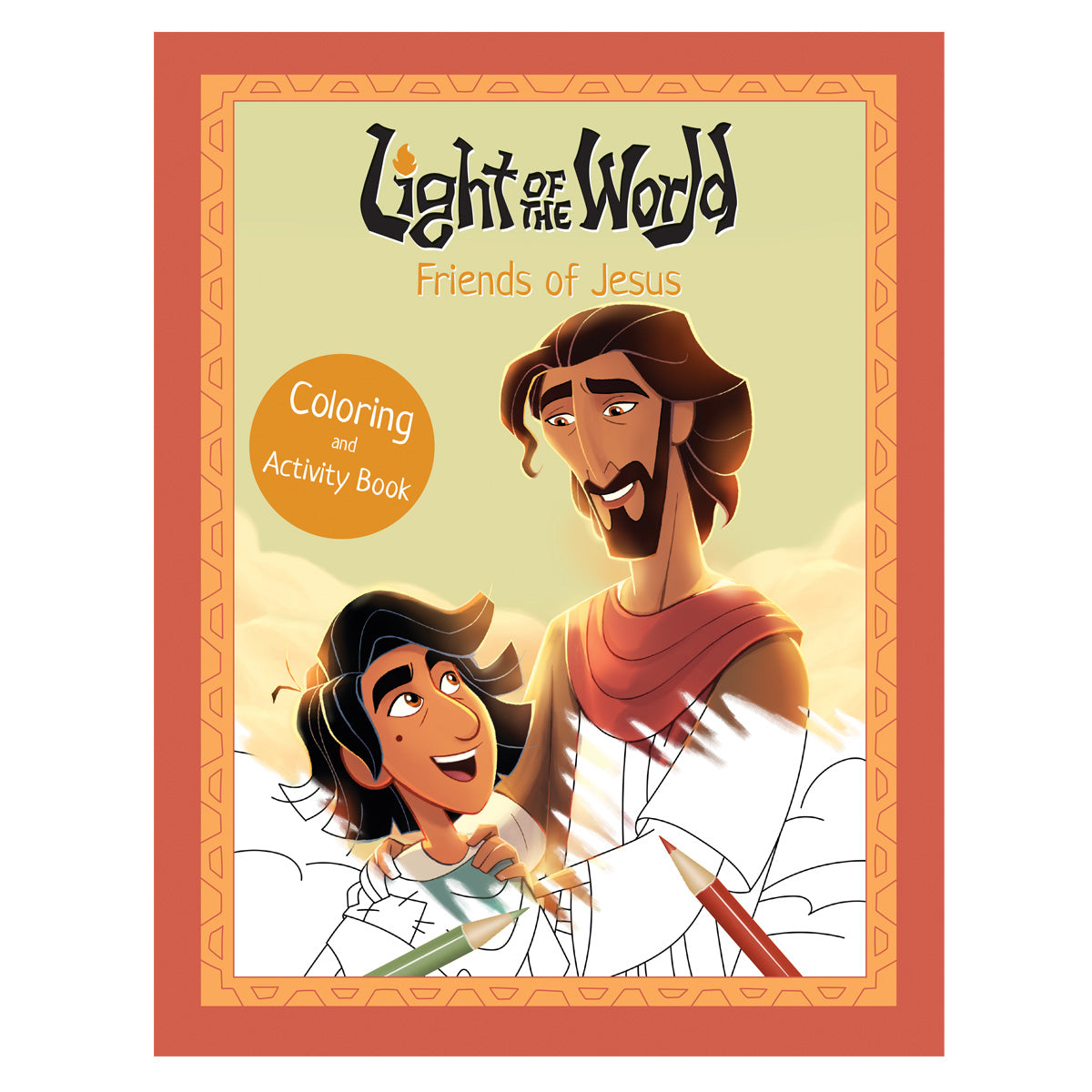 Friends of Jesus Coloring and Activity Book - Light of the World (Paperback)