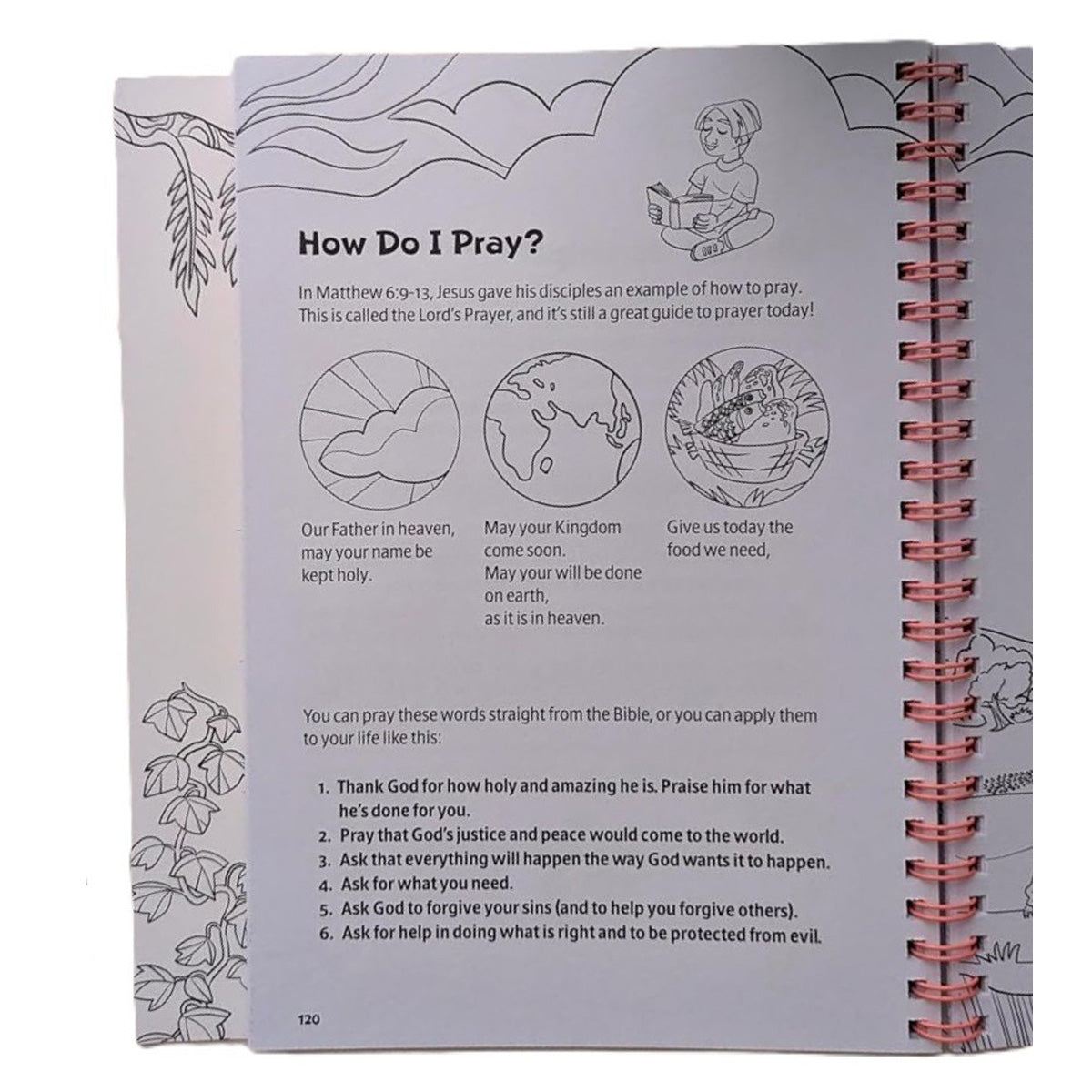 Sunday Scribbles: A 52-Week Creative Journal for Kids in Church - GO Bible (Spiral-Bound)
