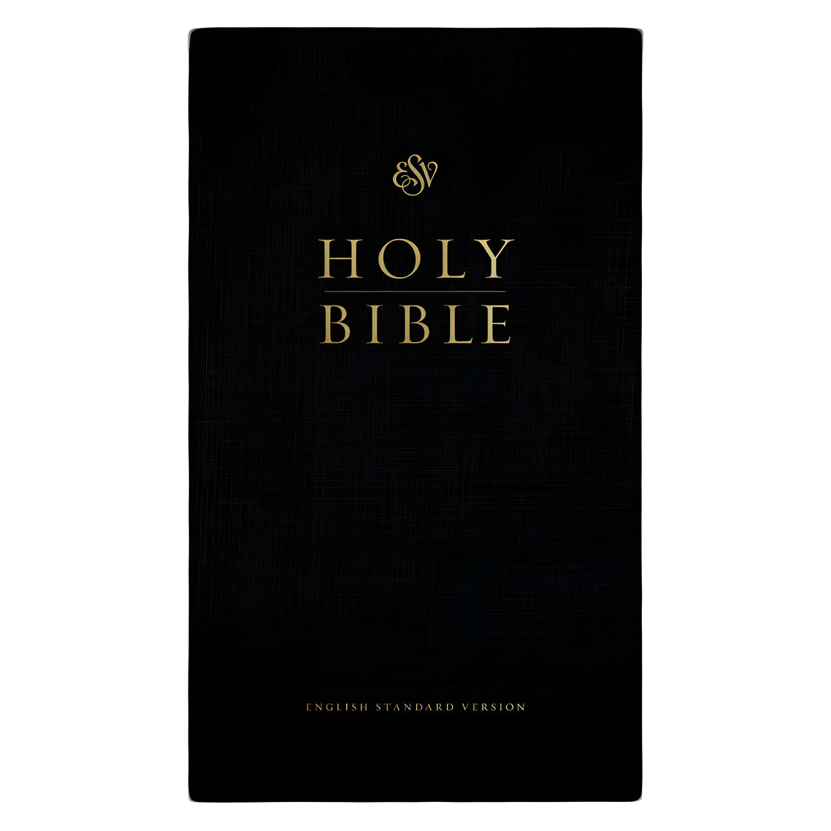 ESV Black Hardcover Church Bible Red Letter Large Print