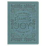 ESV Paris Sky Psalm 16:11 Design Imitation Leather Single Column Journaling Bible
