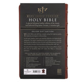 KJV Brown Genuine Leather Flexcover Deluxe Gift Bible Indexed