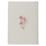 A Sweet Friendship Refreshes the Soul Faux Leather Journal with Zipped Closure