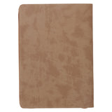Be Strong and Courageous Lion Tan Faux Leather Journal with Zipped Closure