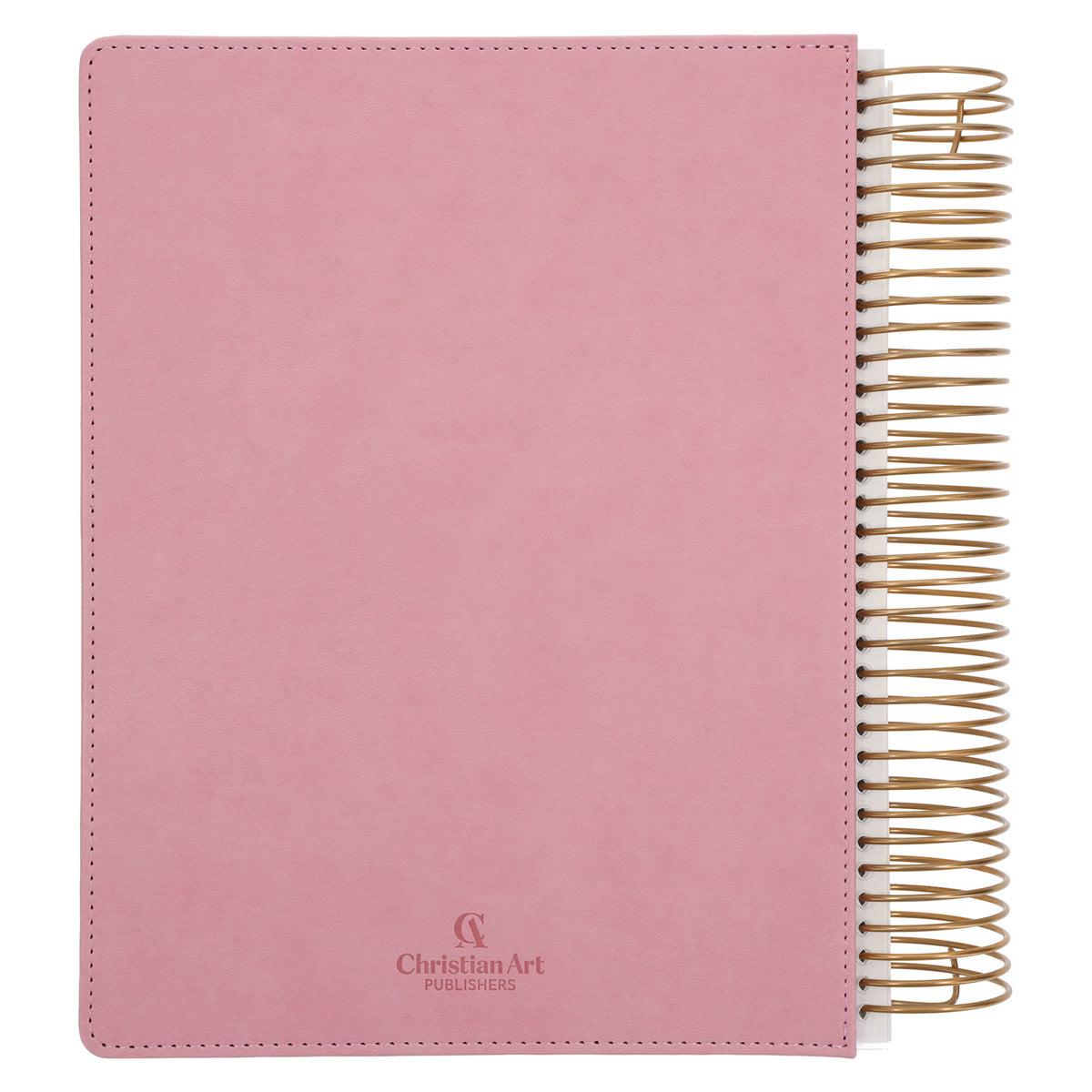 KJV Pink Spiral-Bound Hardcover Faux Leather My Creative Bible Illustrators Edition