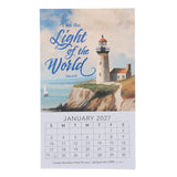 2027 Mini Magnetic Calendar - I Am the Light of the World