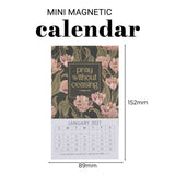 2027 Mini Magnetic Calendar - Pray Without Ceasing