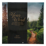 2027 Calendar - Your Word Is a Lamp to My Feet and a Light to My Path