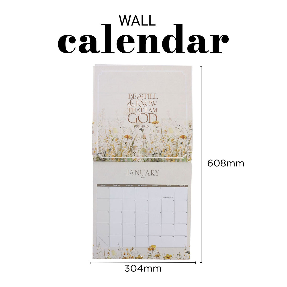 2027 Calendar - This Is the Day the Lord Has Made