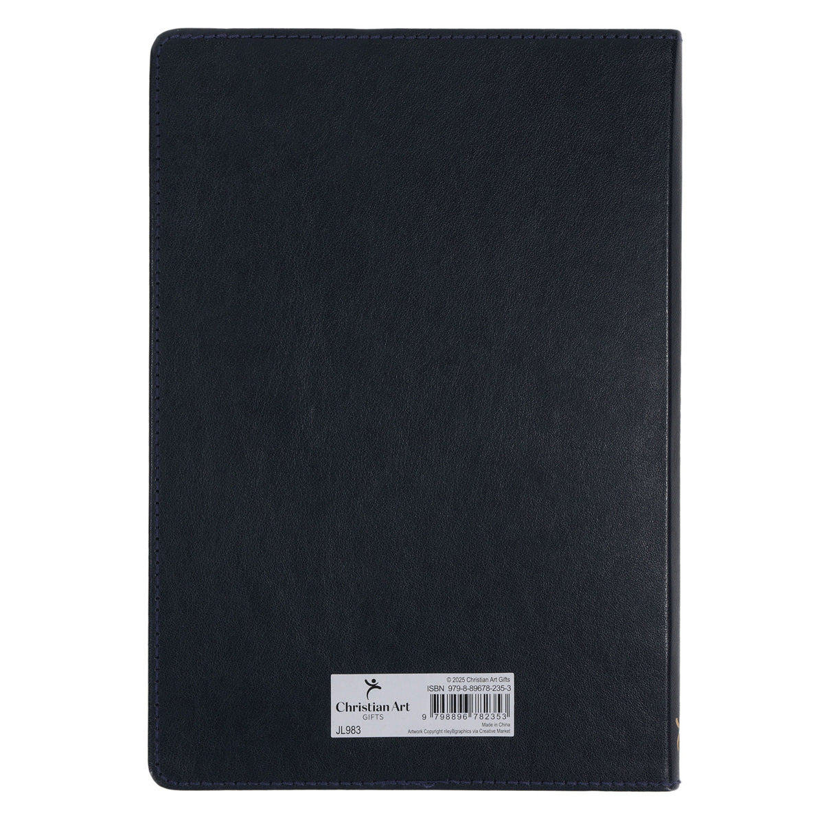 Be Still in the Presence of the Lord Faux Leather Journal