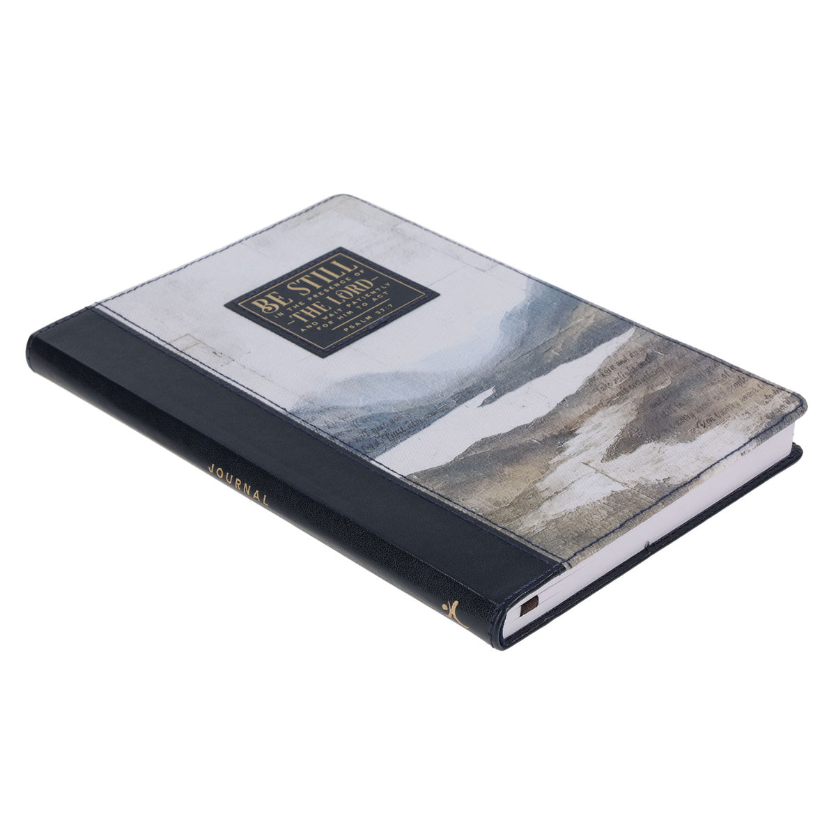 Be Still in the Presence of the Lord Faux Leather Journal