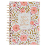 Those Who Trust in the Lord Hardcover Wirebound Journal