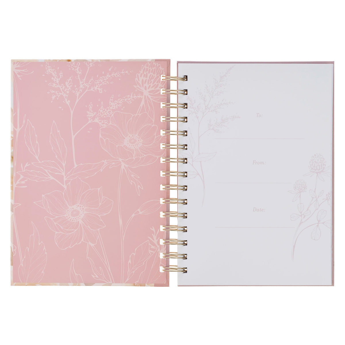 Always Be Joyful Hardcover Wirebound Journal