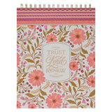Those Who Trust in the Lord A4 Wirebound Notepad