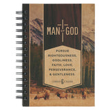 Man of God Hardcover Wirebound Journal