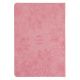 Be Still and Know Pink Faux Leather Journal