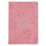 Be Still and Know Pink Faux Leather Journal